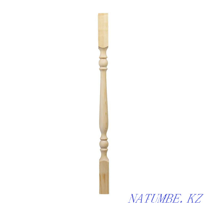 Baluster solid pine for stairs 4 Oral - photo 1