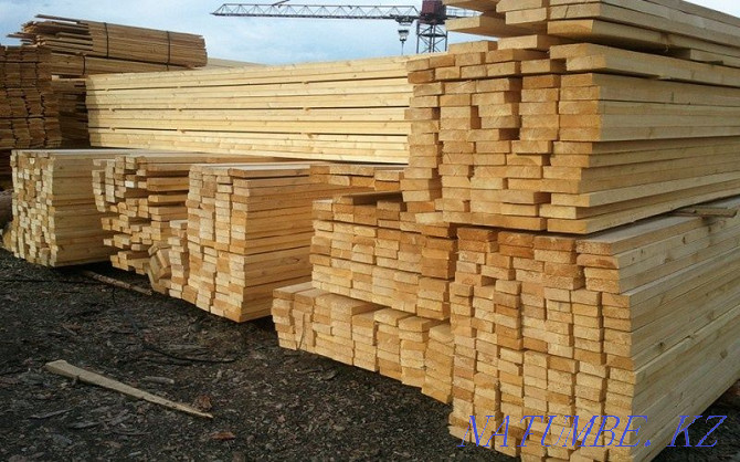 Lumber, lumber, timber, board, unedged Kokshetau - photo 2