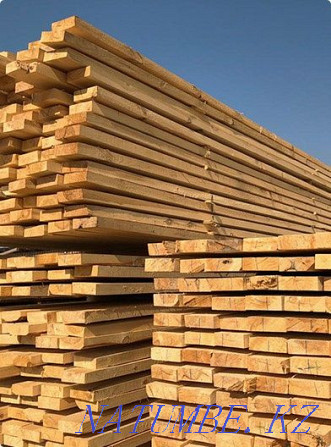 Lumber, lumber, timber, board, unedged Kokshetau - photo 1