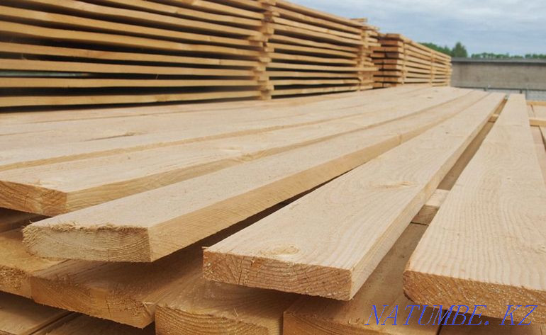 Доска, брус, брусок, лаги, ПОДДОНЫ на заказ Костанай - изображение 1