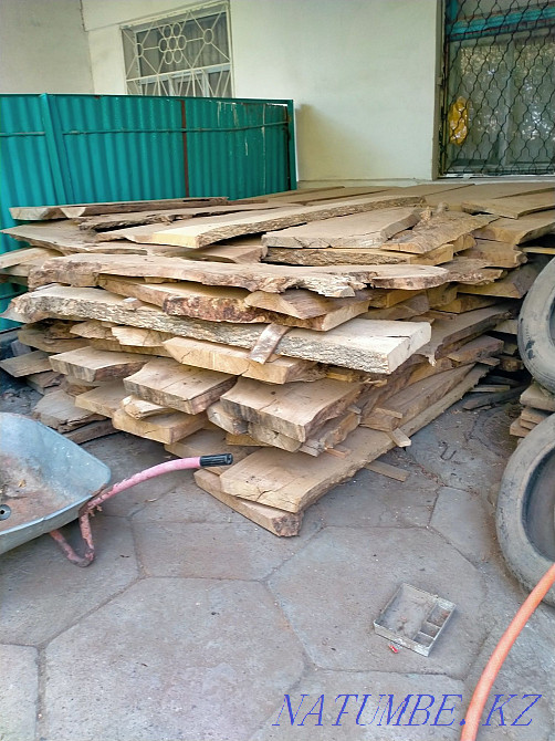 Слэб карагача толщина 7 см.. ясень.орех Тараз - изображение 7
