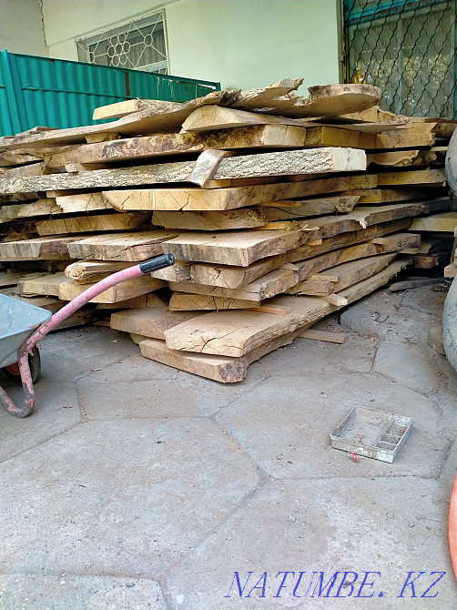 Слэб карагача толщина 7 см.. ясень.орех Тараз - изображение 8