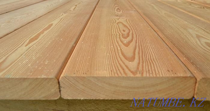 Dry, planed board pine 4х140х3m Almaty - photo 1