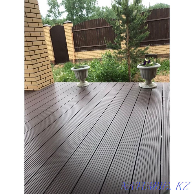 Terrace board WPC (decking) Almaty - photo 5