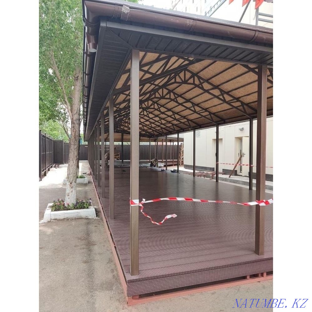 Террасная доска ДПК (декинг) Алматы - изображение 6