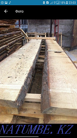 lumber board pine dry unedged joinery Almaty - photo 1