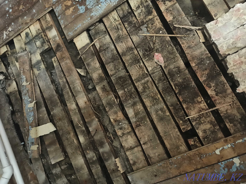 Доски от щитовых полов, на дрова, очень хорошо для растопки бани Сатпаев - изображение 2