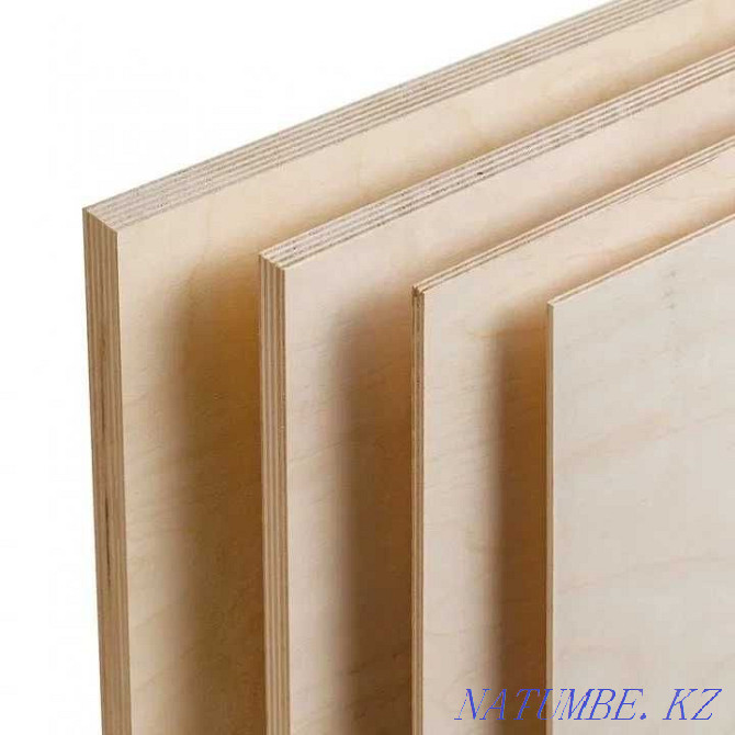 Plywood Birch Length1525*Width1525*all thicknesses. Atyrau - photo 1