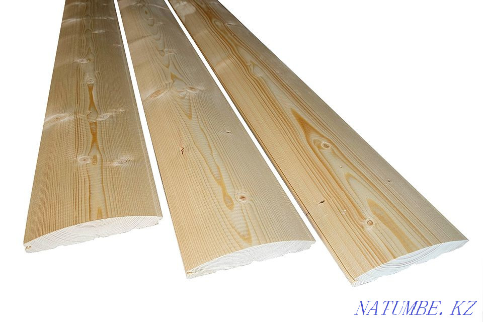 Блок-хаус из сосны, сорт С Астана - изображение 1