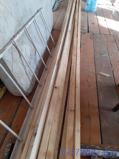 Продам брусок 50*50 мм,сосна,новый,сухой,длина 6 метров,40шт,все разом Петропавловск - изображение 1