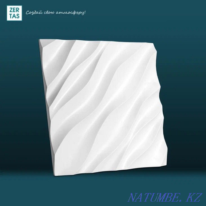 3D gypsum panels Astana - photo 3