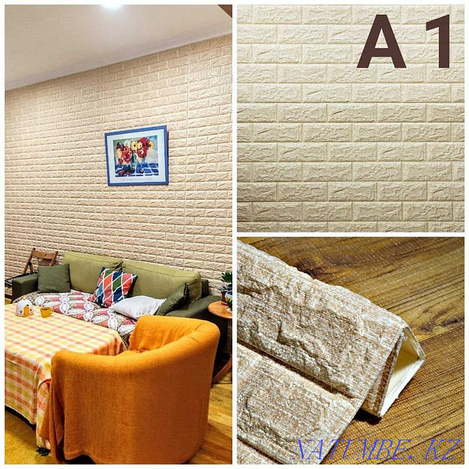 3D self-adhesive wallpaper Almaty - photo 2