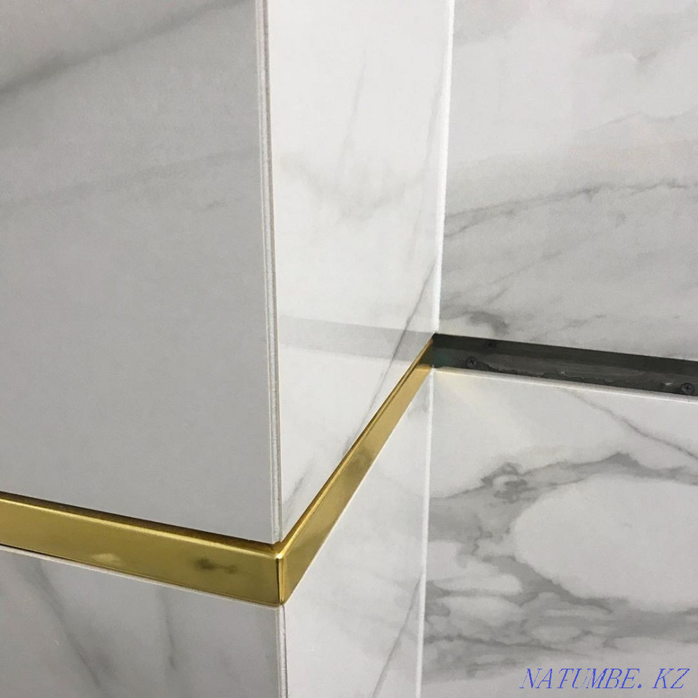 Молдинги из нержавеющий сталь. Латунь . Латунный профиль Тараз - изображение 5