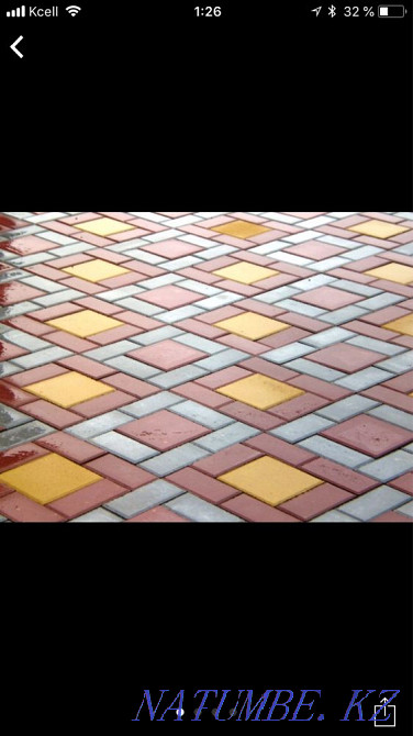 paving slabs Байтерек - photo 1