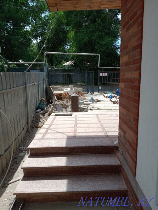 Гранит травертин алматы продаж и установка гарантия качества 13-стож Алгабас - изображение 1