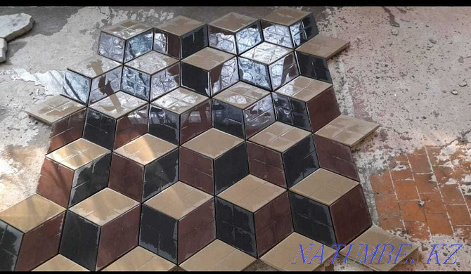 Paving stones. Eurocast. vibropress. In stock and on order. Almaty - photo 1