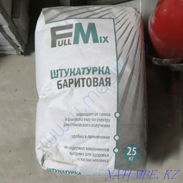 Barite plaster for wall treatment Aqtobe - photo 2