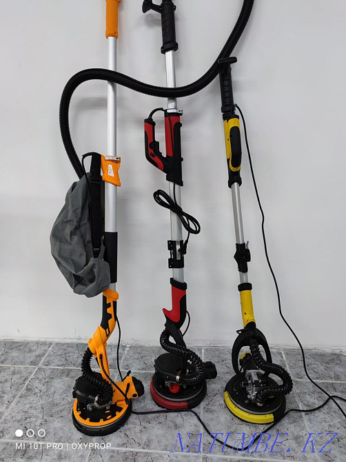 Шлифование гипсокартона и сухой шпатлевки. Удаление остатков обоев и к Астана - изображение 2