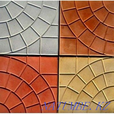 Тротуар тақталары, брусчатка.  Қостанай  - изображение 4