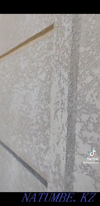 Liquid travertine, facade, thermal panel. Astana - photo 4