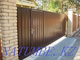 Профлист . Изготовление ворот и калиток Алматы - изображение 3