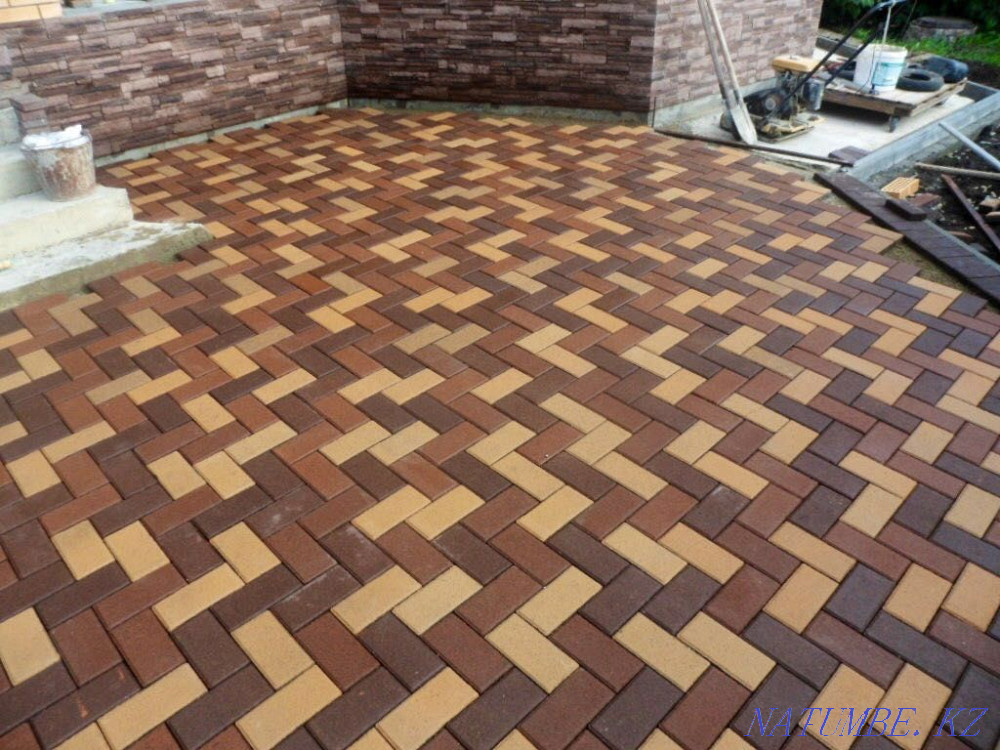 Paving slabs. Paving stones. Euro pavement Almaty - photo 3