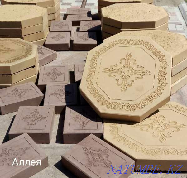 Брусчатка,тротуарная плитка,вибропрессованный кирпич Рассрочка Алматы - изображение 1