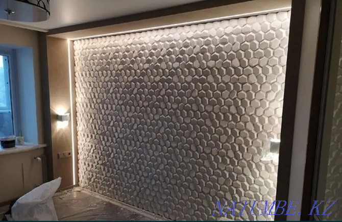 3 D Panels of gypsum Stucco Shymkent - photo 6