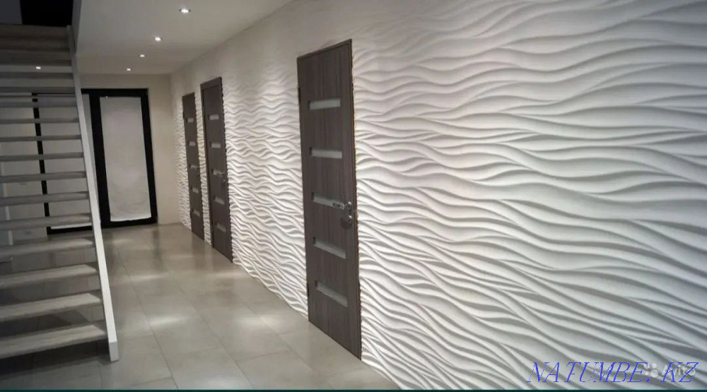 3 D Panels of gypsum Stucco Shymkent - photo 4