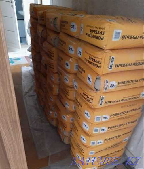 SALE Self-leveling floor Screed level on cement gypsum basis Karagandy - photo 1