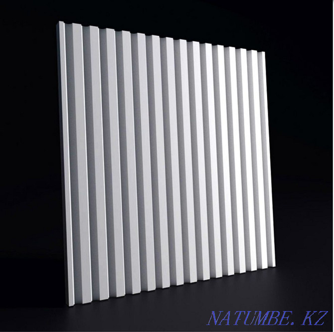 3D gypsum panels in stock and to order Алмалы - photo 1