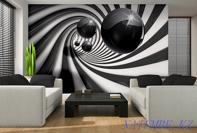 PHOTO WALLPAPER 3d wallpaper best prices promotion Almaty - photo 4