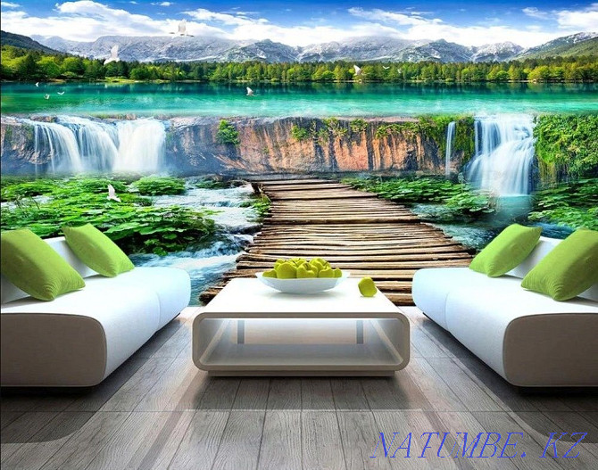 PHOTO WALLPAPER 3d wallpaper best prices promotion Almaty - photo 1