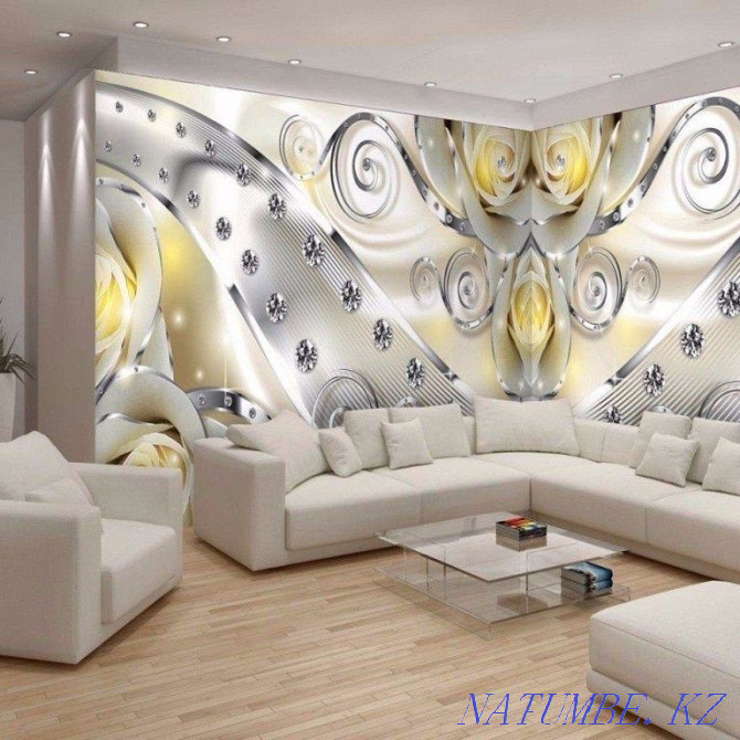 PHOTO WALLPAPER 3d wallpaper best prices promotion Almaty - photo 7