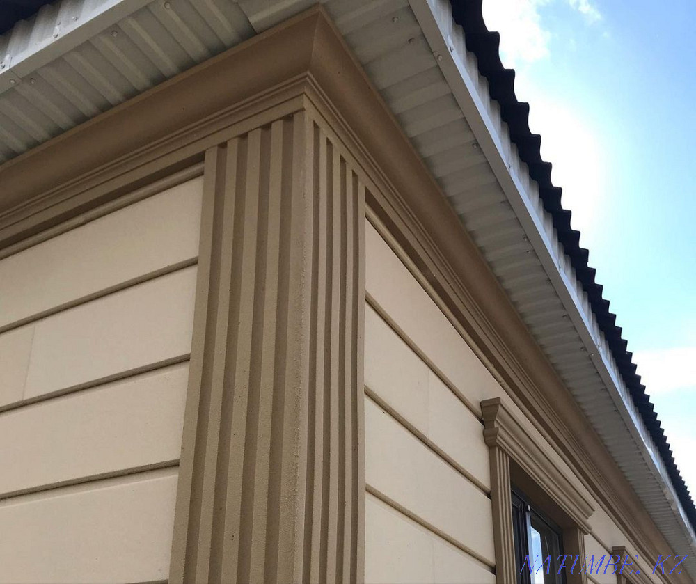 Фасадные обрамление Травертин термопанели декор Актобе - изображение 5