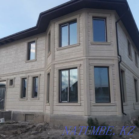 Фасадные обрамление Травертин термопанели декор Актобе - изображение 2