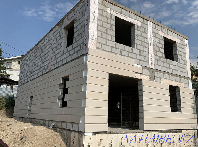 Thermopanel, Facade Panel, Polyfoam, Zhitki travertine Shymkent - photo 5