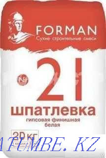 Сухие смеси Forman (клей, штукатурка, шпатлевка, гипс) г.Уральск Атырау - изображение 8