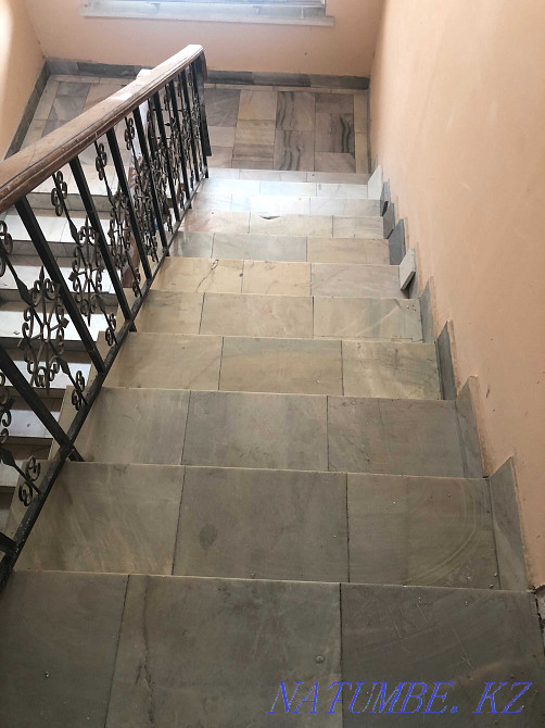 Продам мраморную плитку б/у Алматы - изображение 2