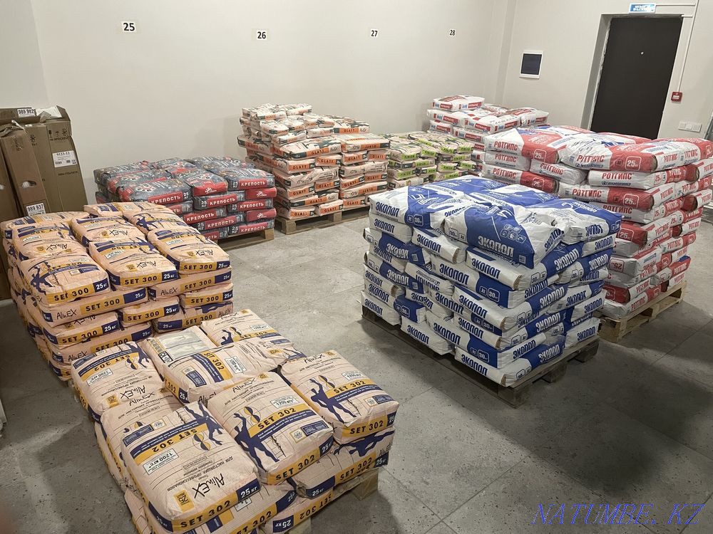 Крепость клей глатт сухие смеси гкл финиш алит Астана - изображение 1