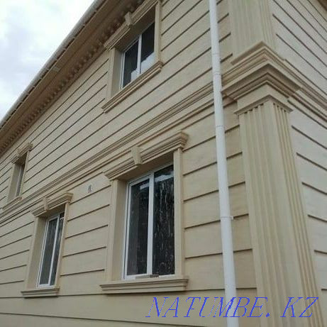 Decor / Facade decor Shymkent / Column / Travertine / Pattern / Thermopanel Shymkent - photo 3