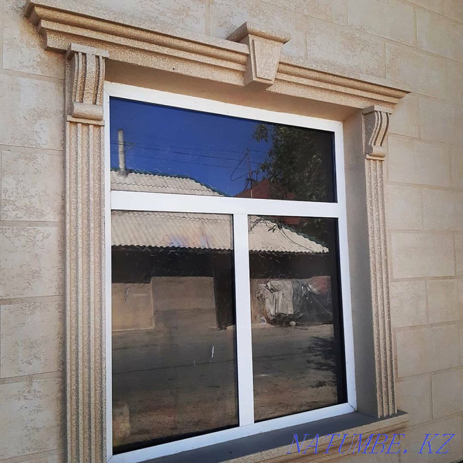 Decor / Facade decor Shymkent / Column / Travertine / Pattern / Thermopanel Shymkent - photo 7