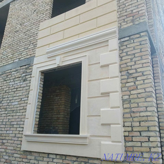 Decor / Facade decor Shymkent / Column / Travertine / Pattern / Thermopanel Shymkent - photo 8