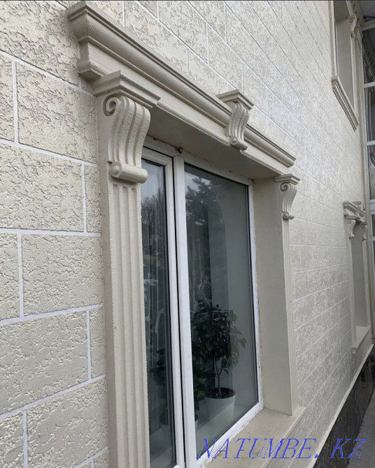Decor / Facade decor Shymkent / Column / Travertine / Pattern / Thermopanel Shymkent - photo 1
