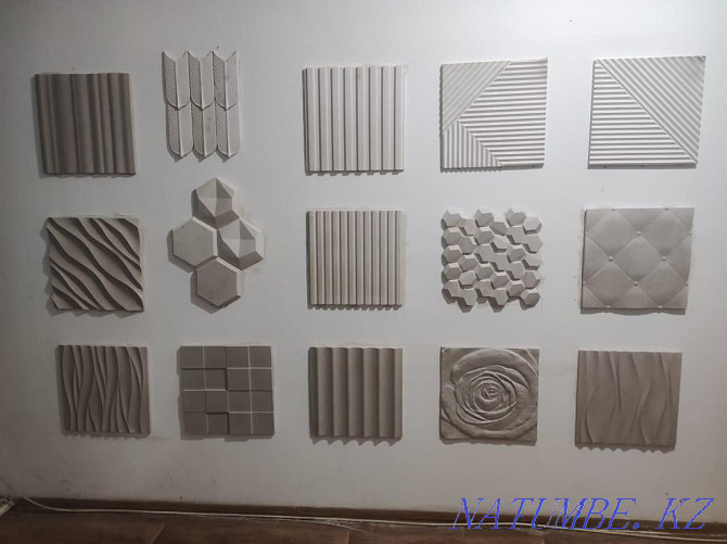 3d plaster panels. 3d Shymkent - photo 2