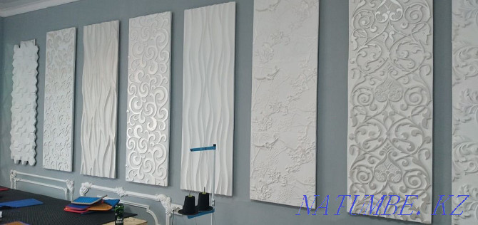 Gypsum. Column. Arch. 3d panel. FRAME. FRAME. POLYSTYRENE. Shymkent - photo 3