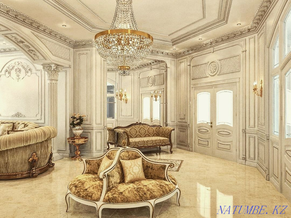 Gypsum. Column. Arch. 3d panel. FRAME. FRAME. POLYSTYRENE. Shymkent - photo 2