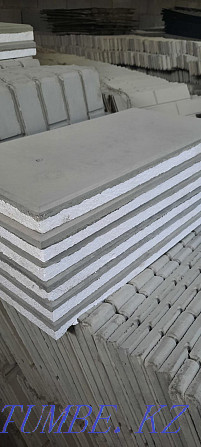 Facade panels with insulation, Thermal panels for brick, fiber panels, Almaty - photo 1