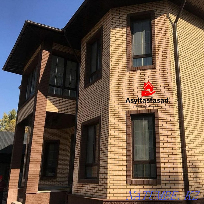 Facade panels with insulation, Thermal panels for brick, fiber panels, Almaty - photo 7