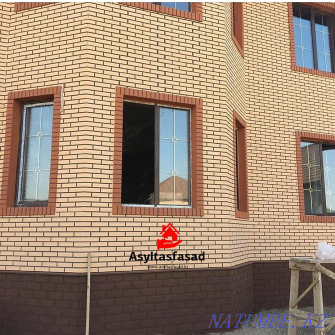 Facade panels with insulation, Thermal panels for brick, fiber panels, Almaty - photo 6
